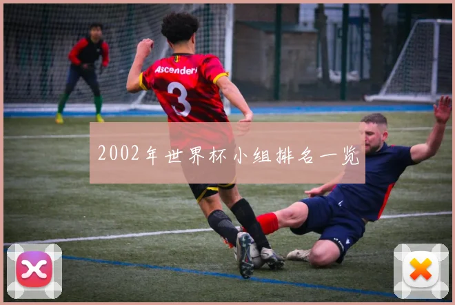 2002年世界杯小组排名一览