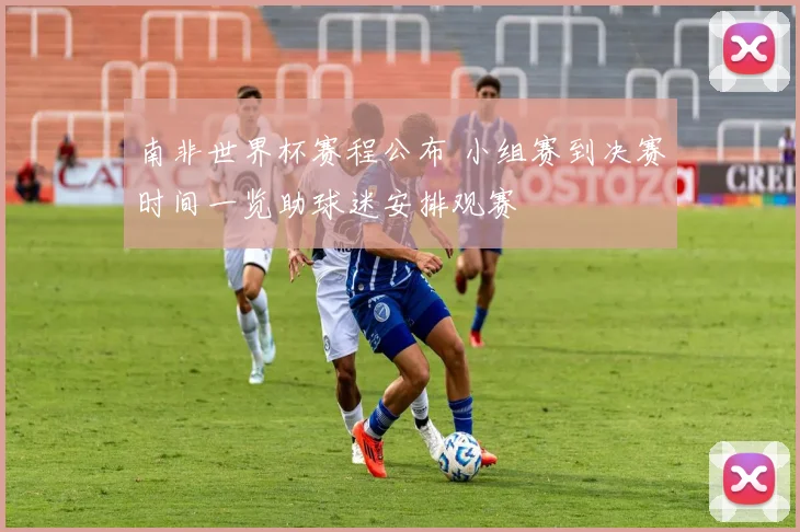 南非世界杯赛程公布 小组赛到决赛时间一览助球迷安排观赛