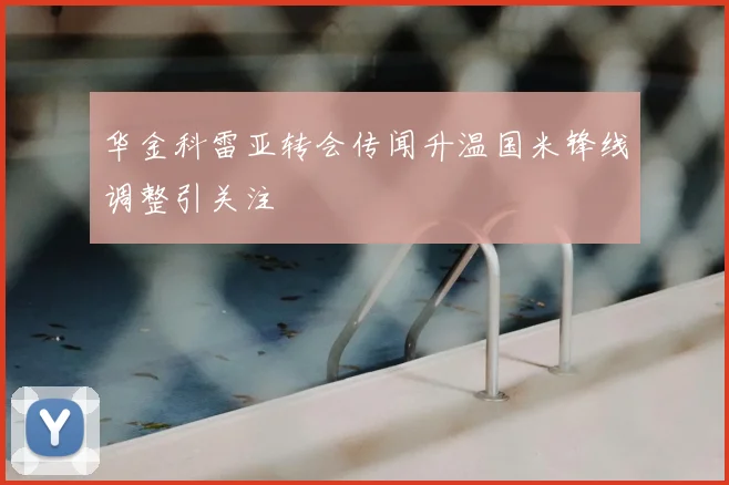 华金科雷亚转会传闻升温国米锋线调整引关注